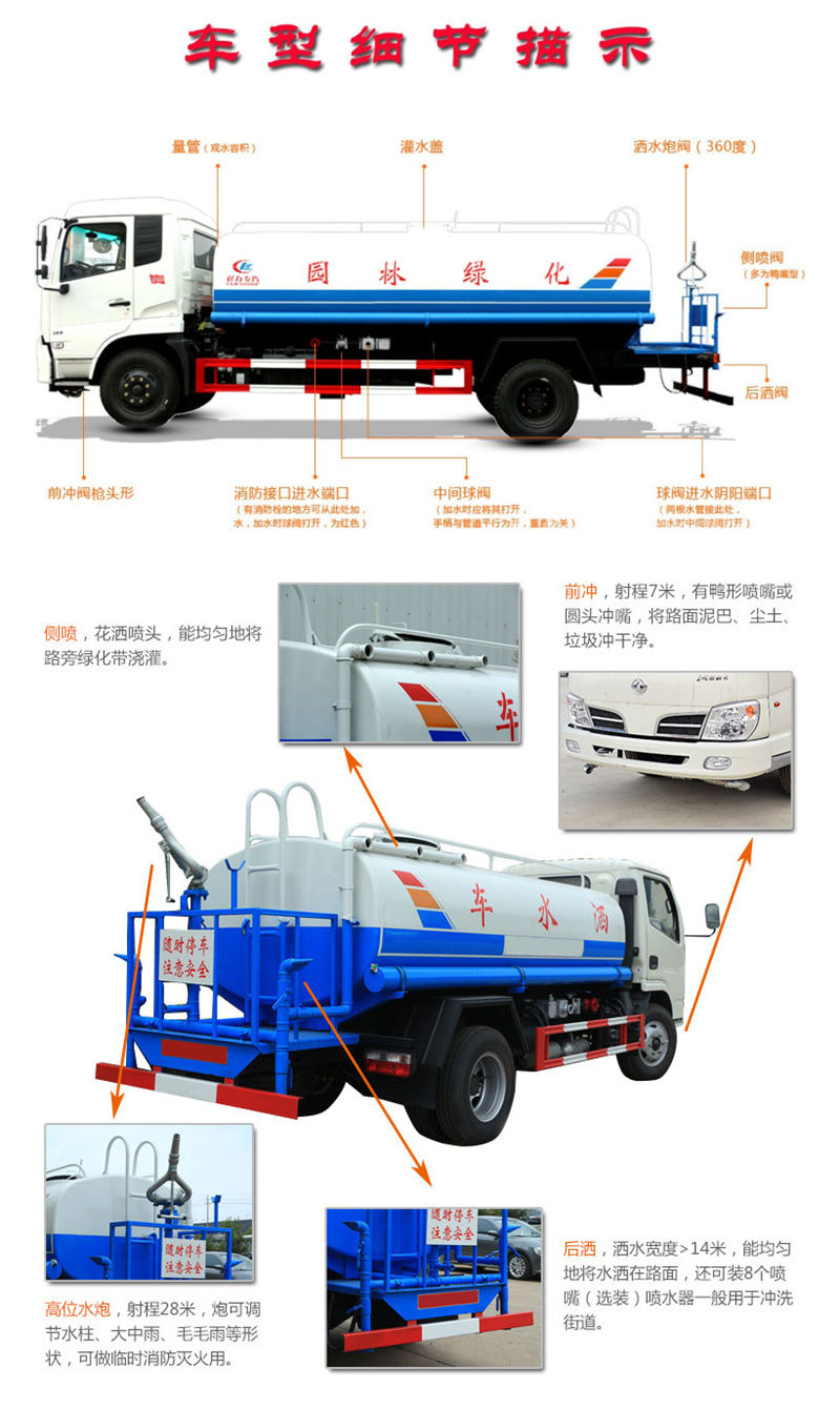 12噸東風(fēng)D9灑水車(chē)【熱銷(xiāo)..(圖2)