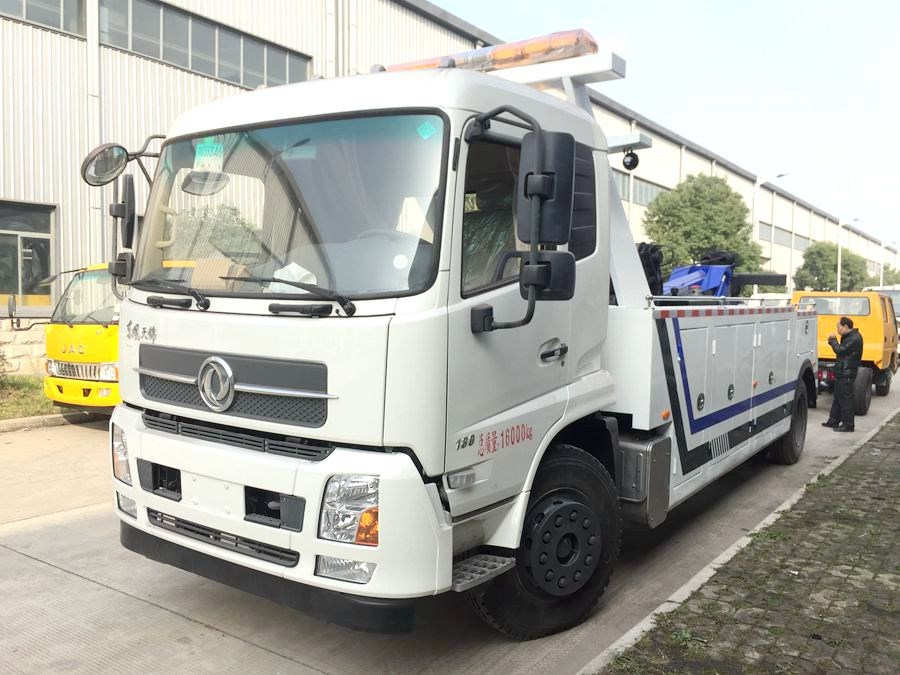 天錦單橋托吊聯(lián)體清障車